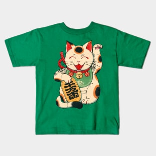 Maneki Neko Kids T-Shirt